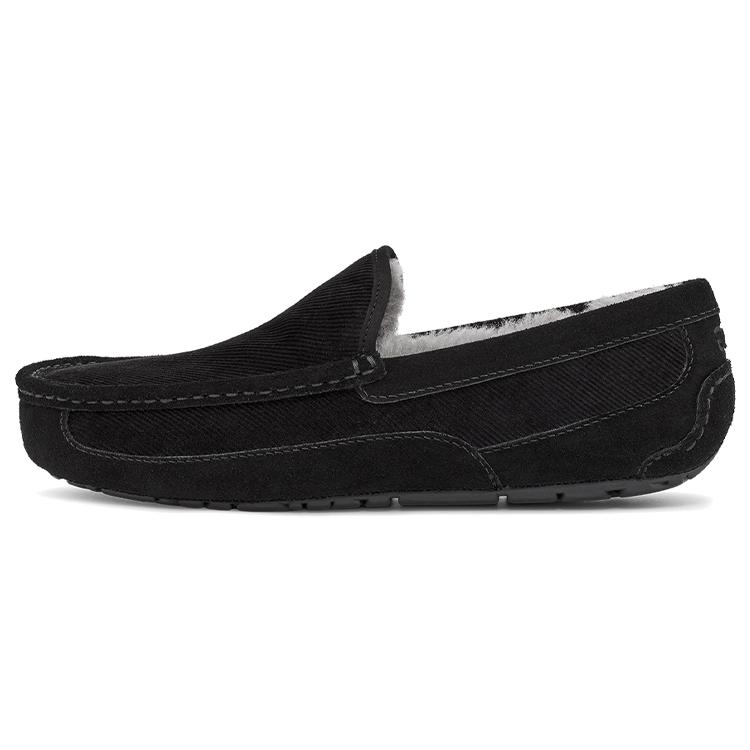 UGG Ascot Corduroy Ii 'Black' (Unisex) Casual Shoes 1125932 BLK