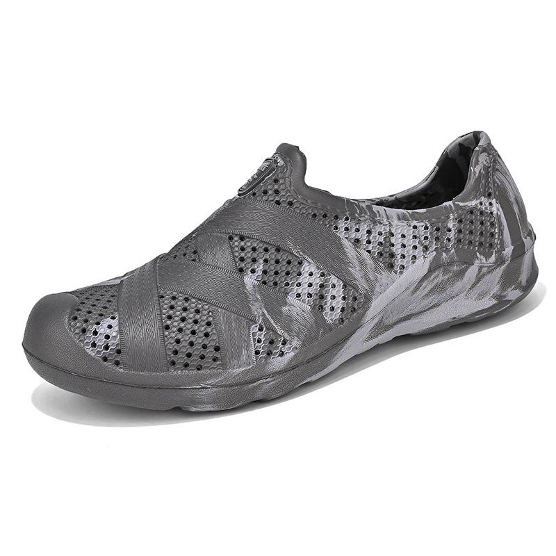 Fashion Comfortable Men Pool Sandals Summer Outdoor Beach Shoes Men Slip On Garden Clogs Casual Water Shower Slippers Unisex Zapatos /45