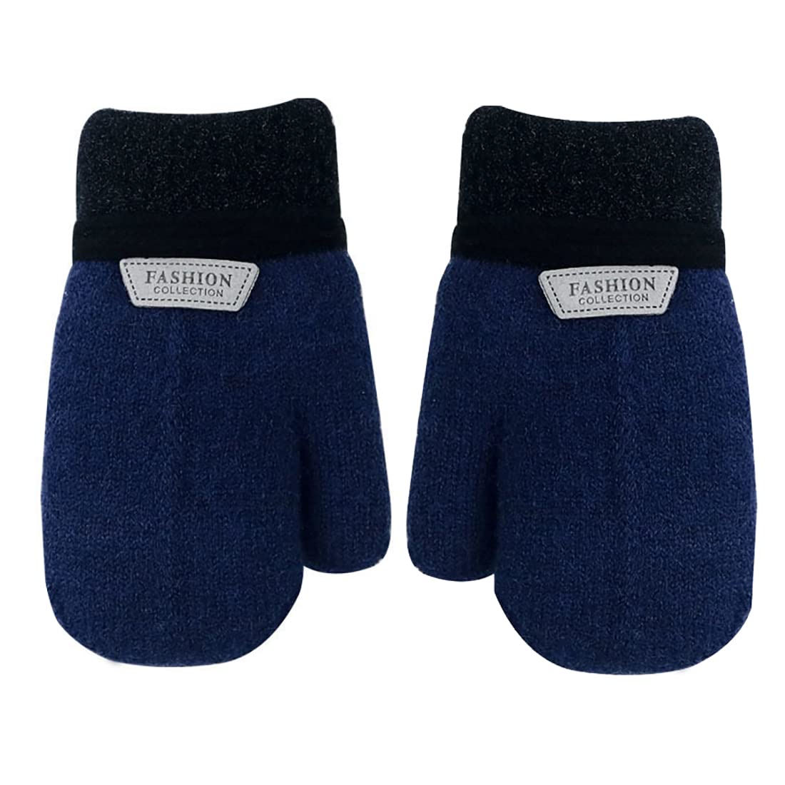 

Buffydeer Knit Ages with Cute Winter Gloves for Girls and and Perfect for Playing in the or Kindergarten Kids Mittens, Unisex, 1-4, Drawstring, Warm,