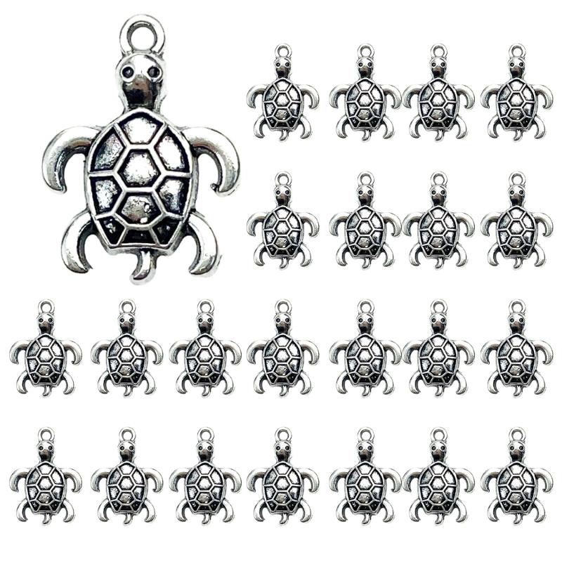 100Pcs Oceans Inspired Ornament Sea Bracelet Necklace Pendant Easy to Attach Adornments for Hairstyles and Apparel