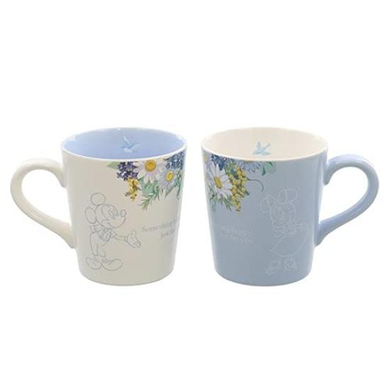 

gaia80 Mickey Minnie Mug Set Disney Resort Disney Blue Ever After 2021 Disney Merchandise Souvenir & [Tokyo Exclusive] синий