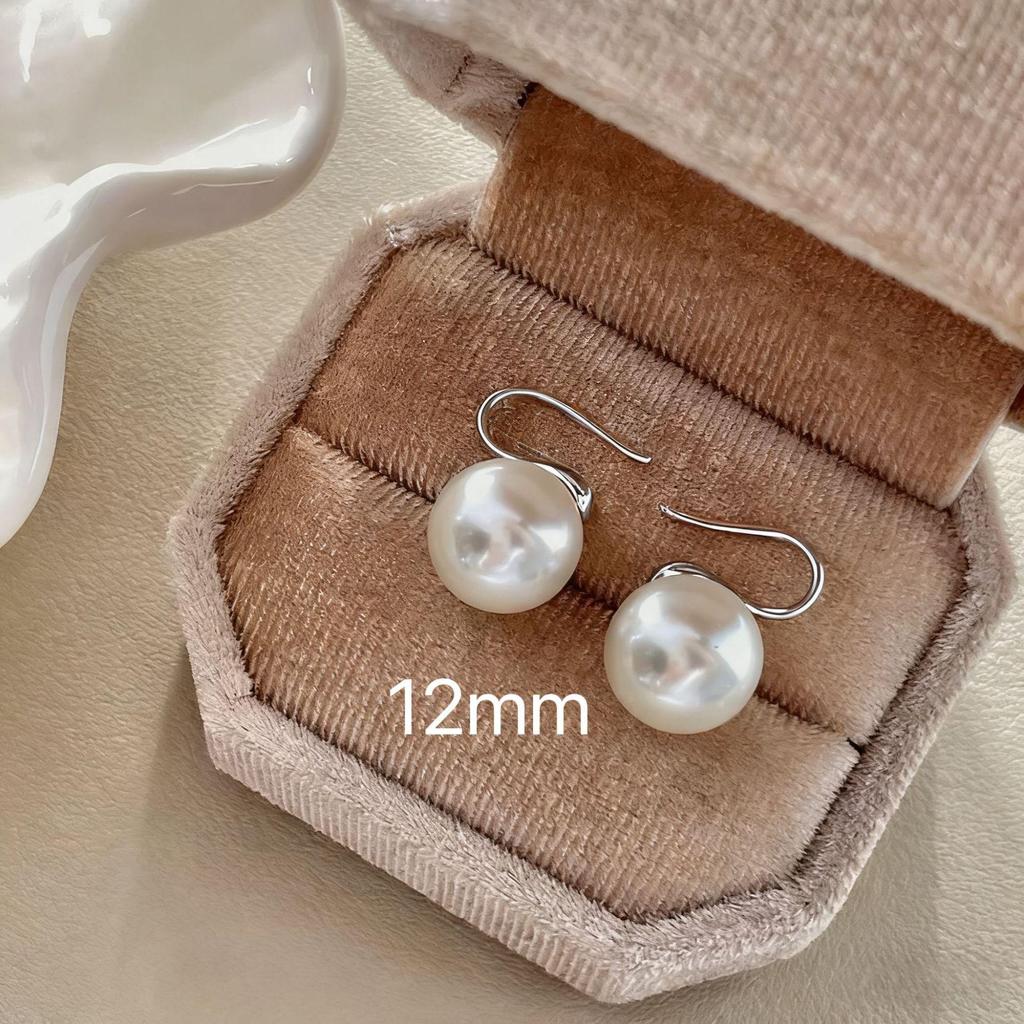 Trendy Retro French Cotton Pearl Earrings - Autumn/Winter 2026