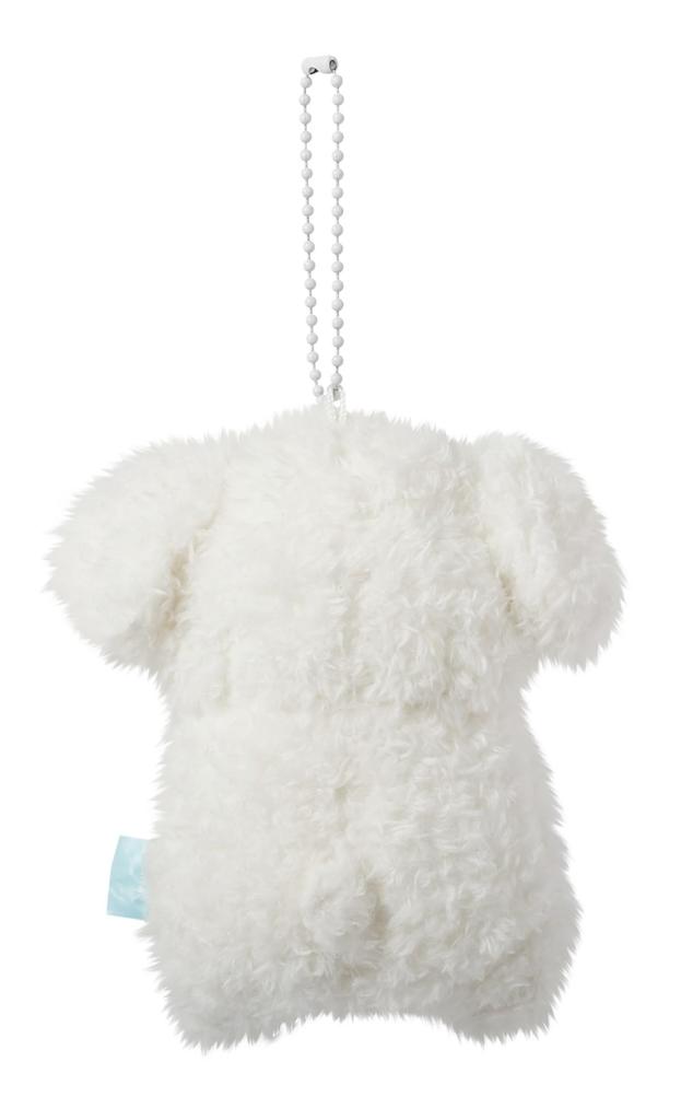 Maltese Plush Mascot Ball Chain Maltese Keychain Puppy Life Korean Puppy [Maltese] (Sitting) [Official] / (Maltese)