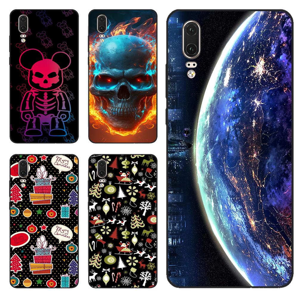 Case for Huawei P20 or P20Lite or P20Pro Case Silicone Back Cover Huawei P20 Pro Soft TPU Phone Case For Huawei P20lite Cases