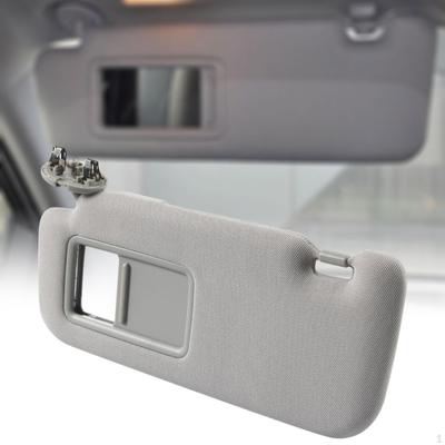 Sun Visor Car Gray Replacement Accessories Left Driver Side Assembly