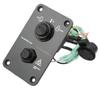 Outboard Engine Ignition Key Switch Panel Assembly 704‑82570‑08‑00 Replacement for 2 4 Stroke Motors