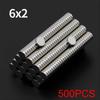 6x2mm Powerful Neodymium Magnet N35 NdfeB Permanent Magnetic imanes Round Super Strong Fridge Magnets DIY