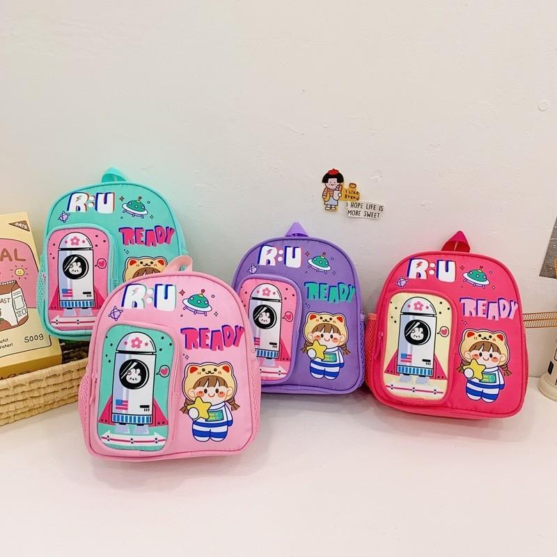 Cute Cartoon Kids Backpack For Kindergarten Stylish And Adorable Gender Neutral Design