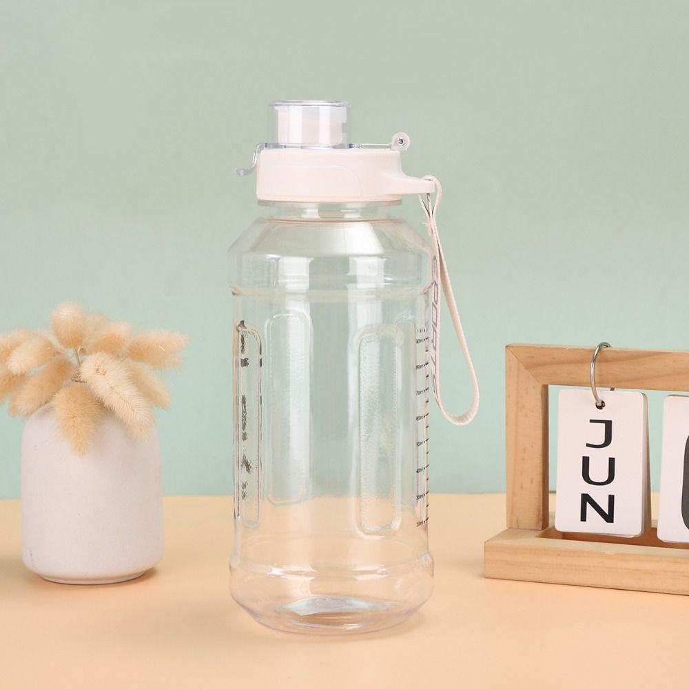 with Carrying Rope Fitness Water Bottle 850/1300ml Fitness Drinking Bottle Sports Water Cup Hiking