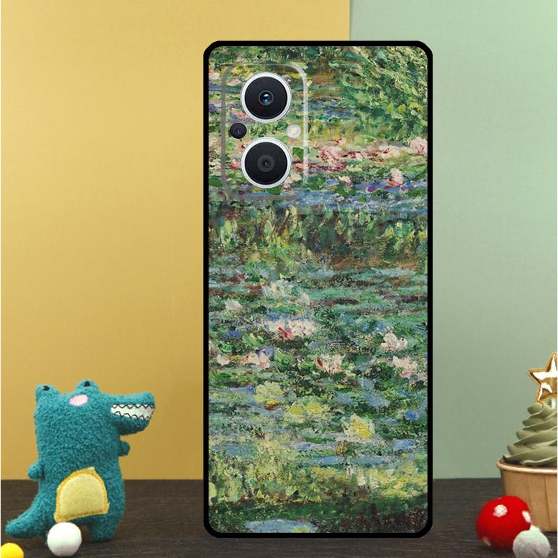 

Масляная живопись Моне Чехол для OPPO Reno 15 15F 14 13 12 11 10 Pro 14F 13F 12F 11F 8T OPPO Find X9 X8 X6 Pro Чехол OPPO Reno14 F