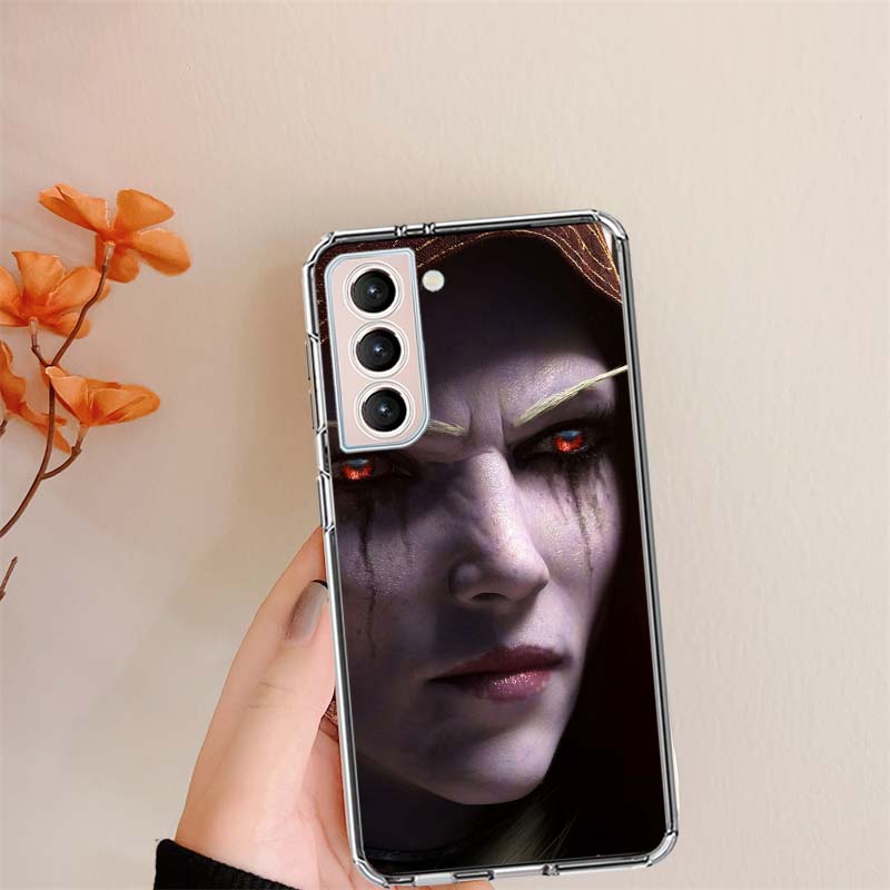 W-World Of W-Warcraft Elf Phone Case For Samsung S24 FE Galaxy S22 S25 Ultra S25 Edge S21 S23 FE S20 S10 Plus Cover Shell Coque