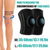1 Pair Plus Size Knee Brace, Patella Gel Pads & Side Stabilizers For Meniscus Tear, Arthritis & Injury Recovery, Maximum Support
