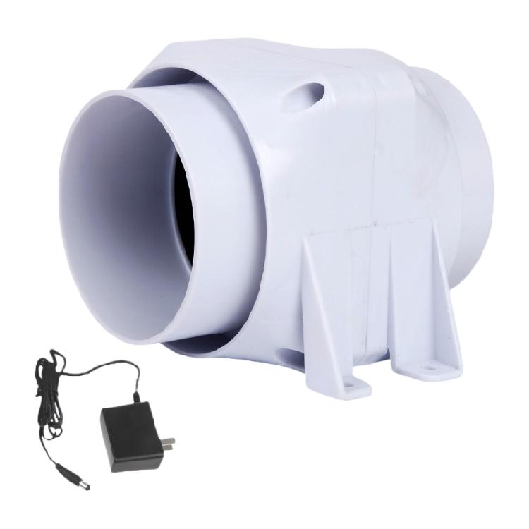 4inch Exhaust Fan Home Inline Pipe Duct Fan Bathroom Extractors Ventilation Kitchen Toilet Wall Air Ventilator Fan