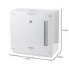 Panasonic Humidifier Evaporative Type Equipped with Nanoe ~20 Tatami Misty White FE-KXU07-W