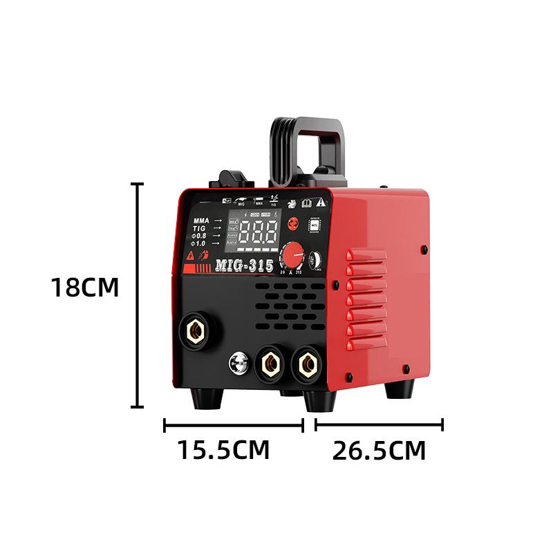 Naishunjia MIG-315 Gasless Welder: Manual, TIG, and Three-in-One Electric Welding.