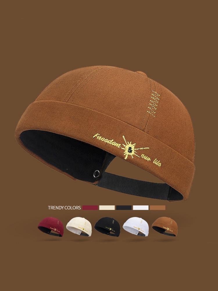 Personalized Letter Embroidery Farmer Hat - Unisex, Versatile, Trendy Hip-Hop Cap