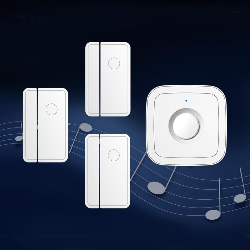 Entrance Welcome Sensor & Doorbell System for Stores and Supermarkets белый