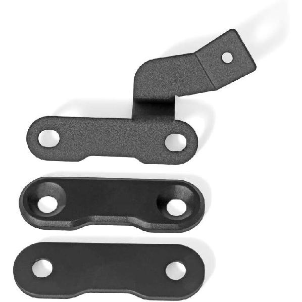 MOTO4U Footrest Cover Passenger Footpeg Removal Delete Kit Footrest Removal Plate Set Pillion for MT09 FZ09 2014-2017