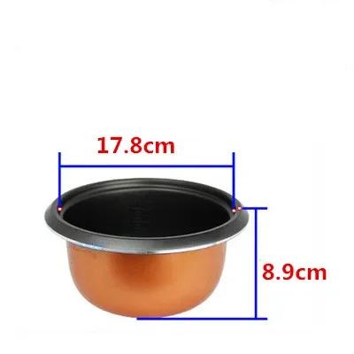 Rice Cooker Non-stick Inner Cooking Pot Liner Container Replacement Accessories for 2-6L Rice Cooker Kitchen Food Cooker Lids