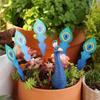 Splicing Design Garden Peacock Stakes Detachable Resin Peacock Figurine  Backyard