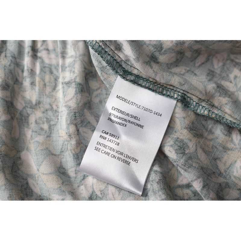 Foreign Trade Original Order Loose Print Long Sleeves Cotton Silk Shirt Artificial Cotton Tops Doll Shirt Summer Plus Size Women's Clothing