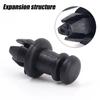 Fastener Buckle Car Retainer Clips Black Vehicle Trunk Luggage Rack Hook Pivot Interior Trim Card Door Liner Fixed Clamp 1-10PCS