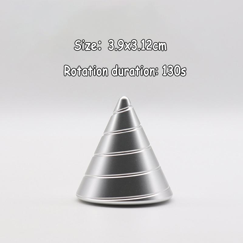Металлическая кинетическая игрушка-спиннер для стола, оптическая иллюзия, спиннер-шарик для взрослых, от тревоги и СДВГ, антистресс, снятие стресса, офисные игрушки