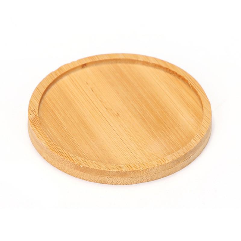 Bamboo Cup and Flower Pot Mat - Round, Rectangular, Irregular Shapes In Multiple Sizes