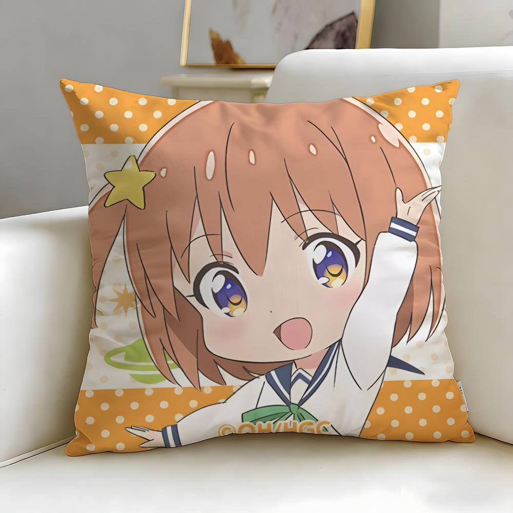 Anime Asteroid in Love Kissenbezug Weich Leicht zu Waschen Kissenhülle Vielseitig für Sofa Bett Reise und Büro