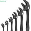 6 Sizes Self-Adjusting Quick Wrench,Universal Adjustable Spanner for Pipe Nuts, Bolts,Auto Repair,Plumping Hand Tool