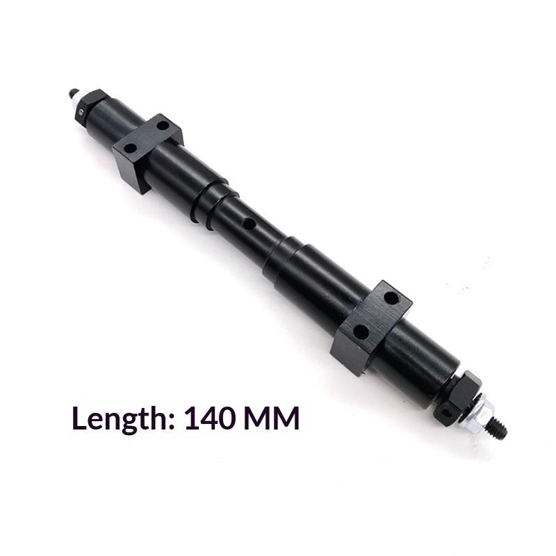 

Metal Unpowered Rear Axle 120Mm140Mm For 1/14 Rc Trailer Truck Diy Modification Accessries A2