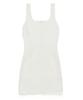 Yuhee Lace Tweed Mini Dress Ivory