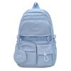 Backpack Simple Large Capacity Sports Travel Backpack Junior High School Leisure Backpack Tutorial Bag