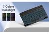 Compatible Bluetooth RGB Backlit Keyboard Case with Pen Slot for Xiaomi Pad 7 Pro, Redmi Pad 2, and Poco 12.1
