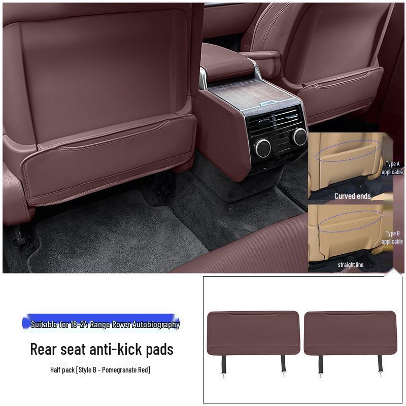 Kui Xi Anti-Kick Mat for 23-25 Range Rover Sport Executive Seat Back - Full Rear Seat Protection