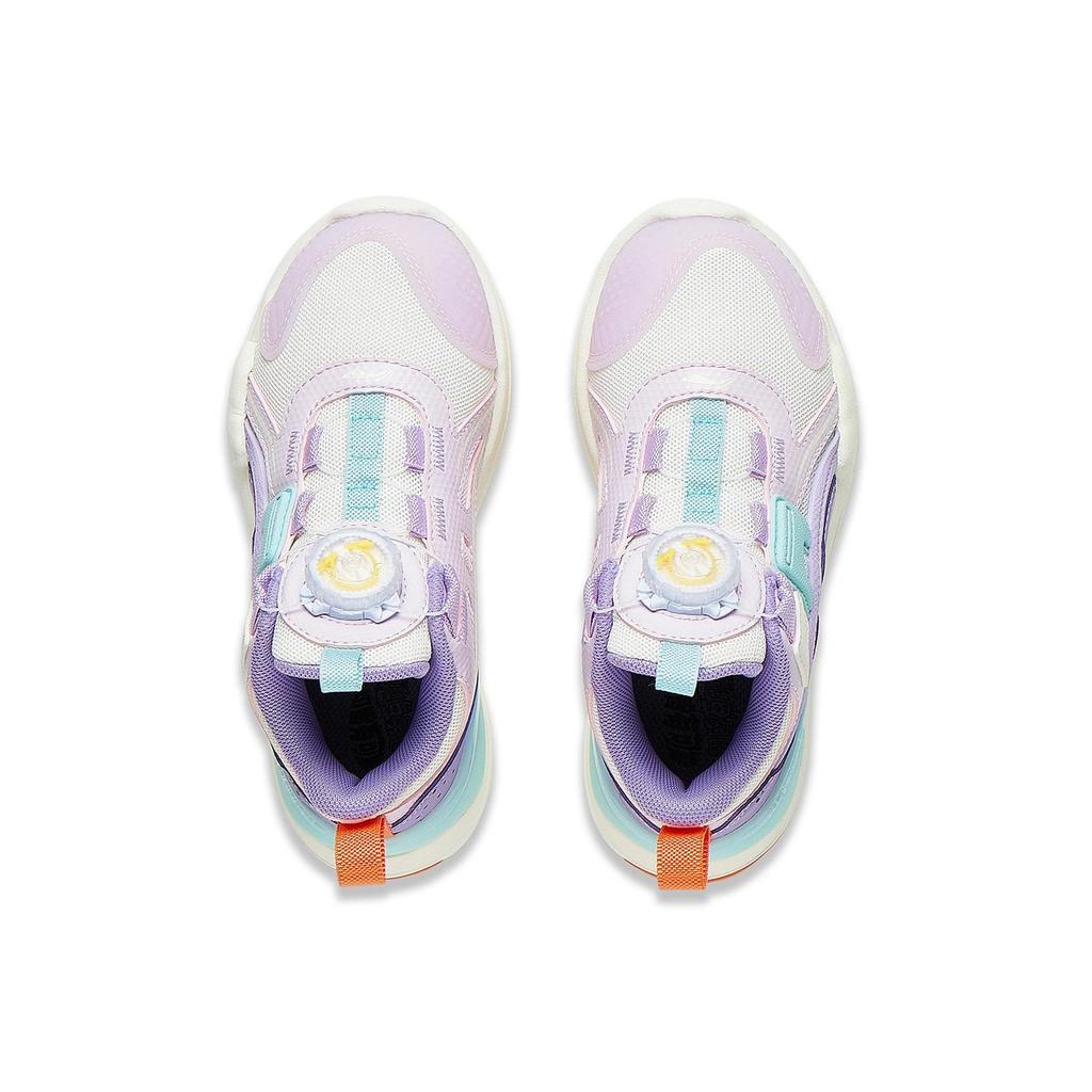 Li Ning Kids Sports Lifestyle Shield V3 Comfortable Soft Versatile Shock Absorption Low Top Casual Shoes Kids Casual Shoes YKNT122-4