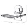 Factory Wholdsales Stainless Bathroom Accessories Metal Shiny Stainless Steel Soap Dish Rack/Holder
