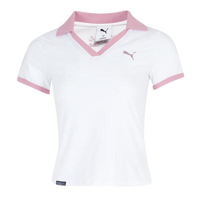 Fashionable Business Casual Polo Shirt Women Tops 692774-02