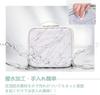 Hapilife Professional Makeup Makeup Cosmetic Cosmetic Large White Box, Pouch, Box, Storage, Portable, Capacity, Travel,
