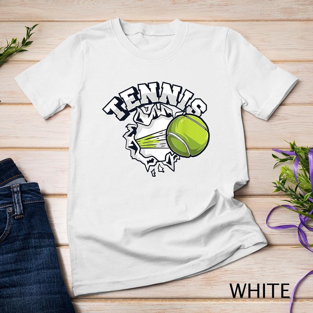 Tennis Trainer, Tennis Player, Tennis Racket Unisex T-shirt
