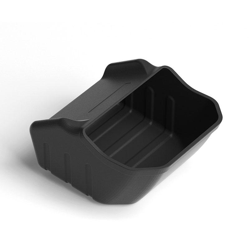 

1pcs For Tesla Model 3 Highland 2025 Rear Seat Storage Box Below The Rear Air Outlet Rear Seat Organizer Tray Car Accessories чёрный