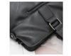 Korean Style Men's Leather Crossbody Briefcase