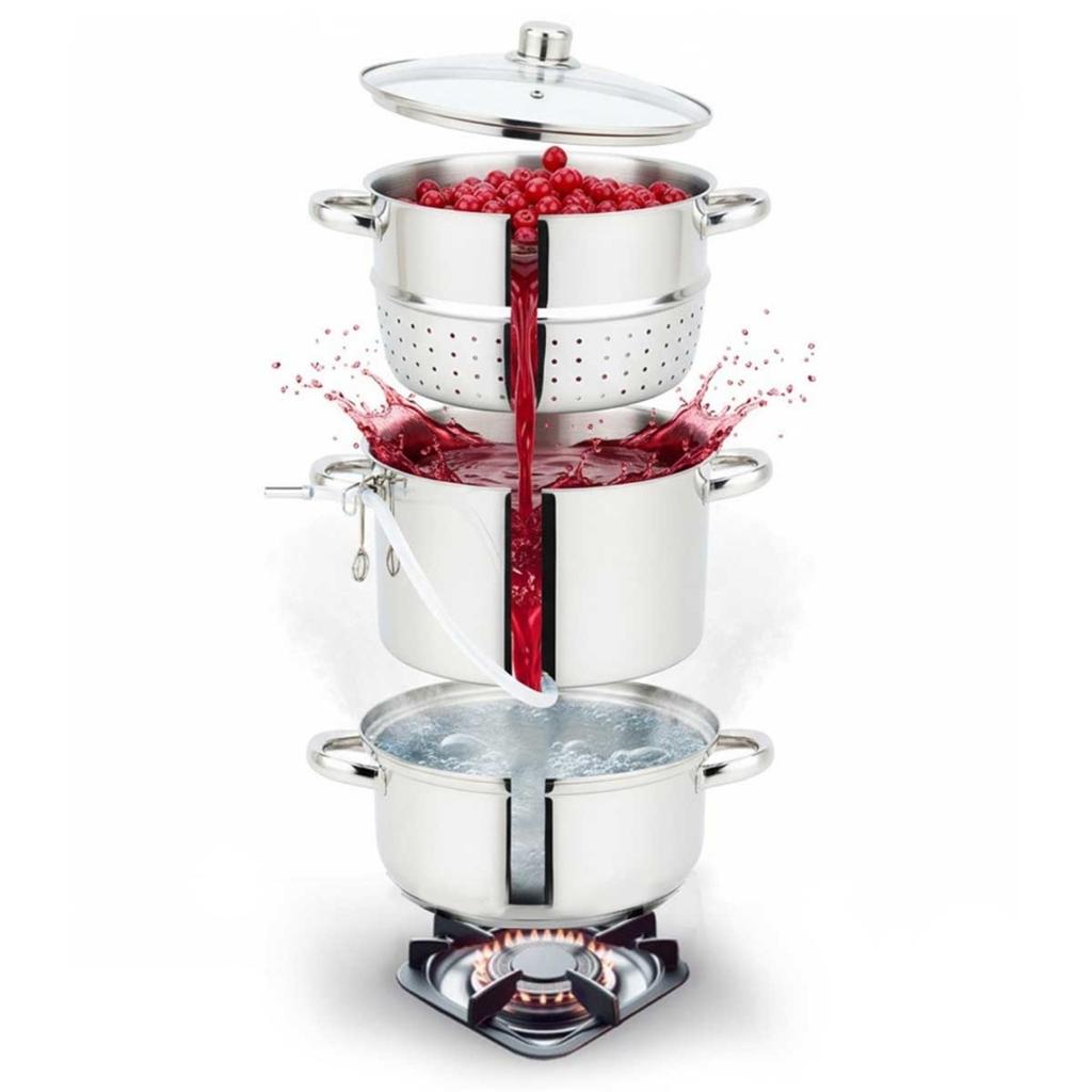 Steam Juicer 8L Induction Gas Klausberg Kb-9032 Juice Pot