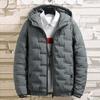 Giacca imbottita in cotone Giacca da uomo Giacca invernale casual di grandi dimensioni con cappuccio imbottito