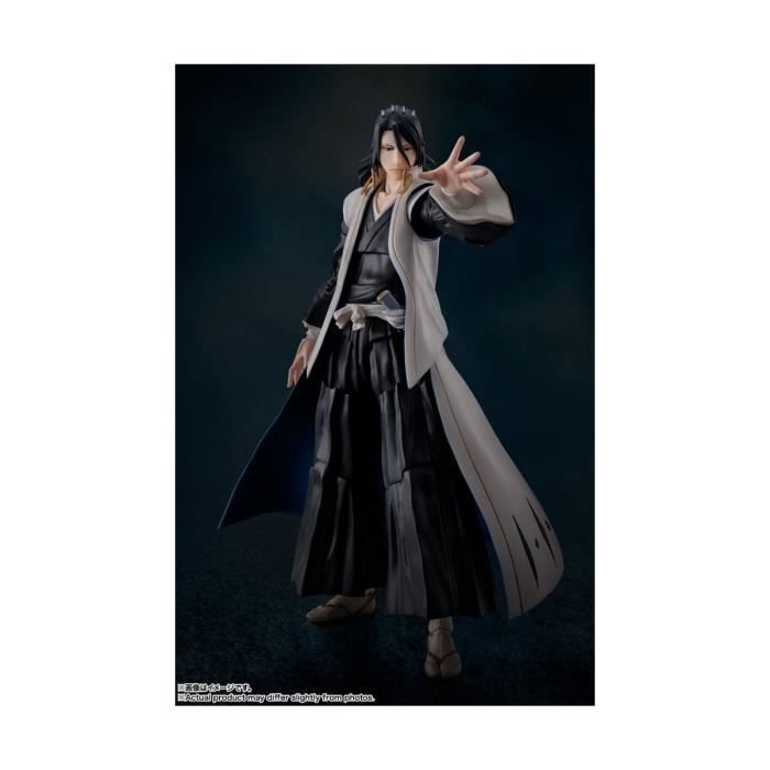 Figurine - Bandai Tamashii Nations - S.H. Figuarts Byakuya Kuchiki - 16 Cm - Bleach - Adulte Mixte