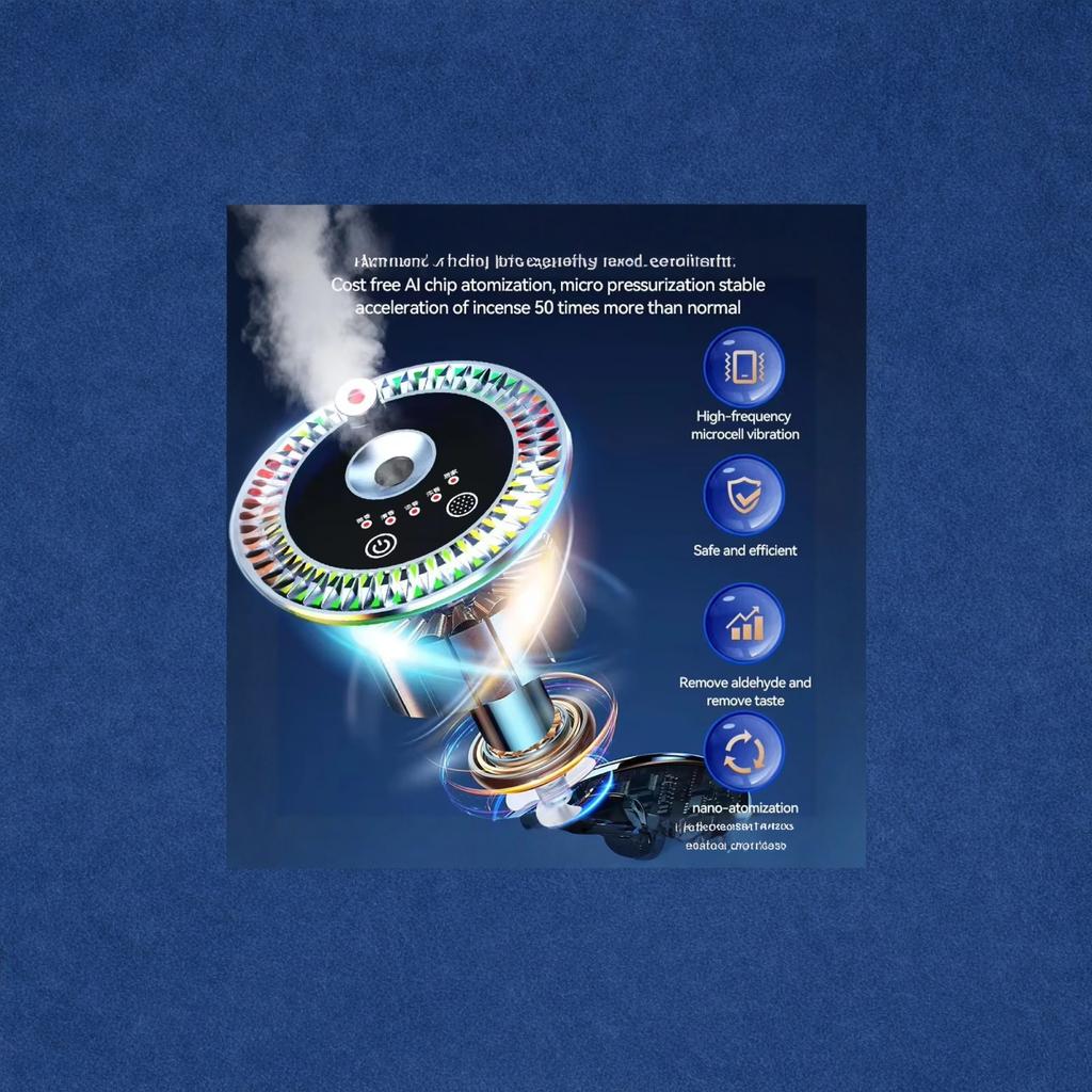 Avec Lumière Projecteur d'Étoiles Diffuseur par Brouillard Intelligent