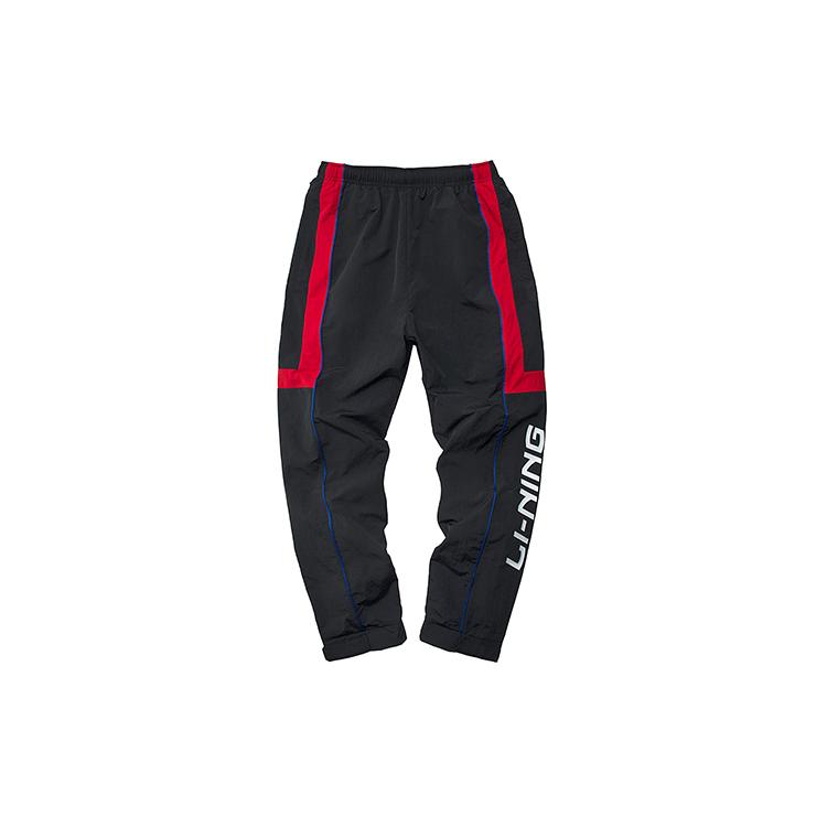 Коллекция Li Ning Неделя моды в Париже Спортивные штаны Унисекс Стандартные Черный Умеренные AKXP021-2 L