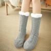 Women Winter Socks Plush Thick Warm Soft NonSlip MidCalf Home Floor Socks Hosiery
