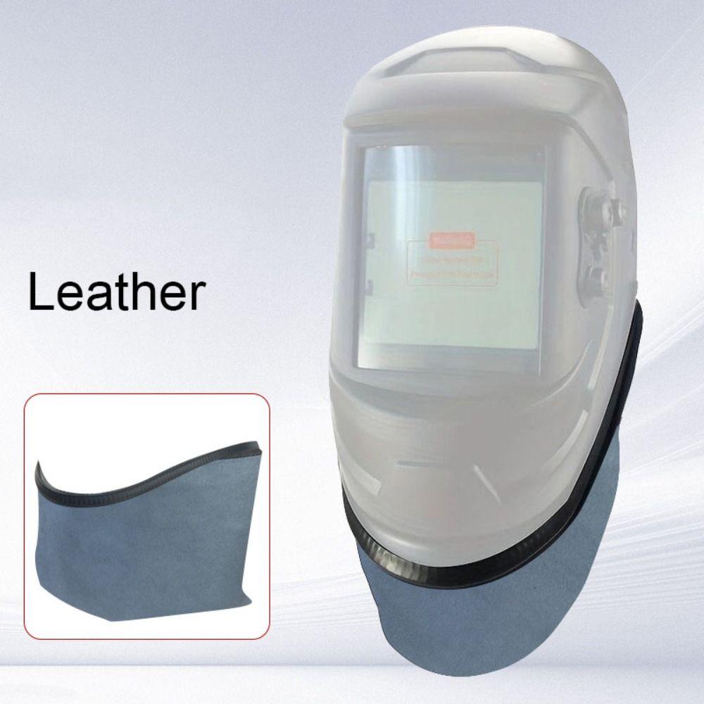 Wraparound Welding Mask Removable Anti-Scald Welder Bib Durable Welding Helmet Bib Welder