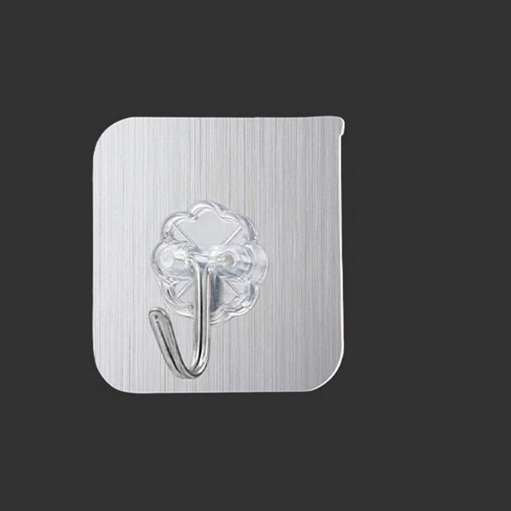 1/5/10Pcs Set Home Bathroom Non Trace Hooks Sticky Sucker Wall Hanger